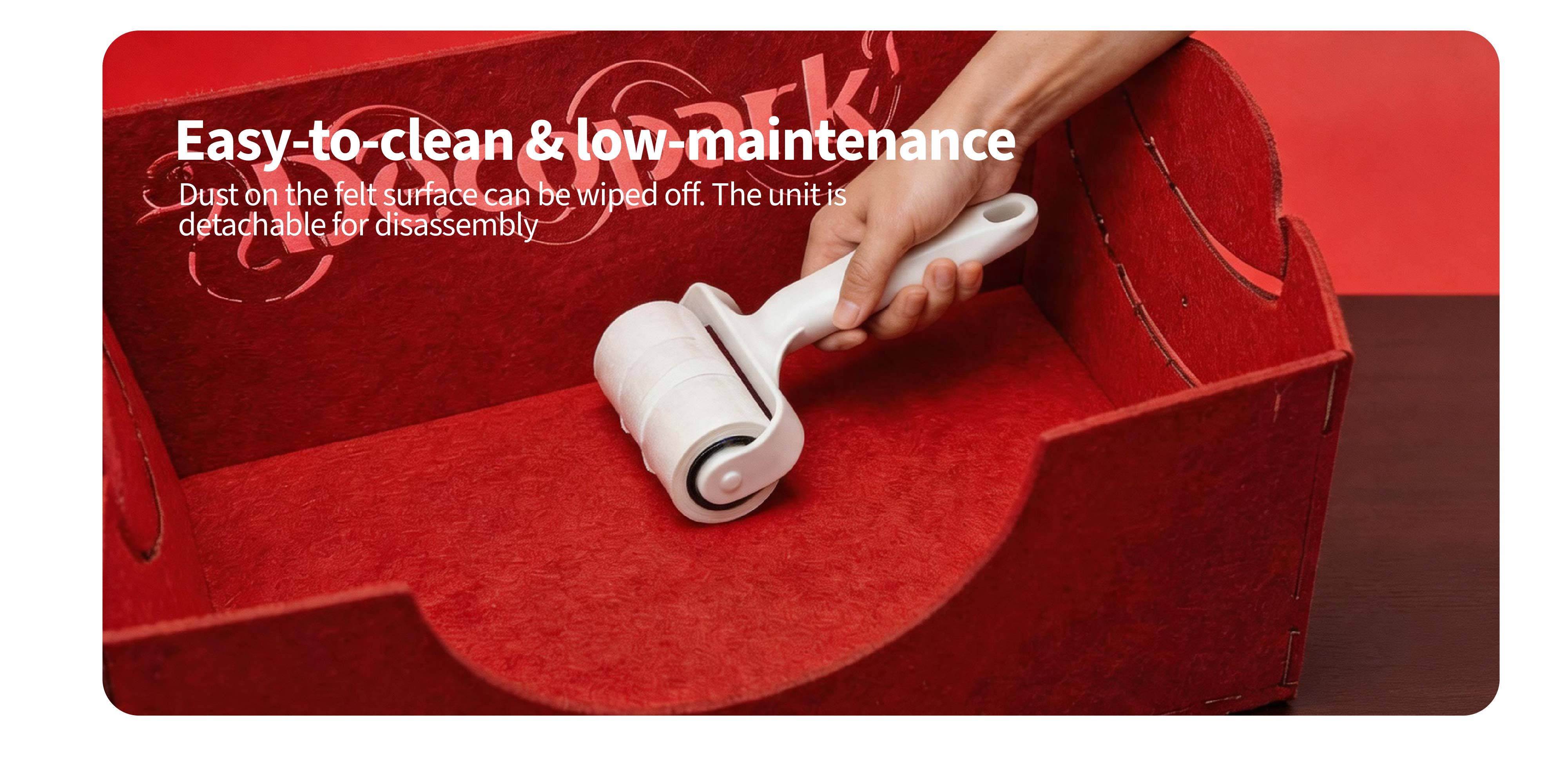 Easy-To-Clean & Low-Maintenance